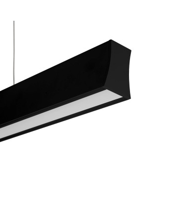 HANOK * LÁMPARA LINEAL LED 38W 4000K 110º NEGRA